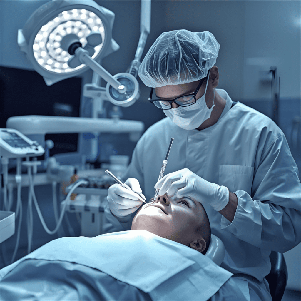 Çayırova implant diş uygulaması yapan Adnan Coşkun Diş Polikliniği hekimi İlhan Demirtaş, Çayırova'da en iyi implant diş yapan klinik olma yolunda Çayırova zirkonyum diş kaplama işlemi yaparken