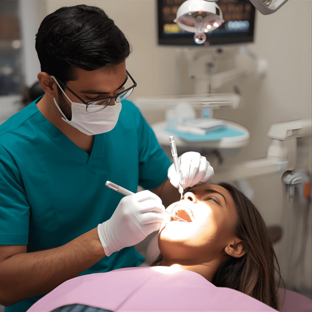 Çayırova diş polikliniği içerisinde kanal tedavisi yapan bir doktor ve hastası.#Çayırova-diş-polikliniği
#Çayırova-dişçi
#Çayırova-diş-hekimi
#Çayırova-implant-tedavisi
#Çayırova-kanal-tedavisi
#Çayırova-diş-çekimi