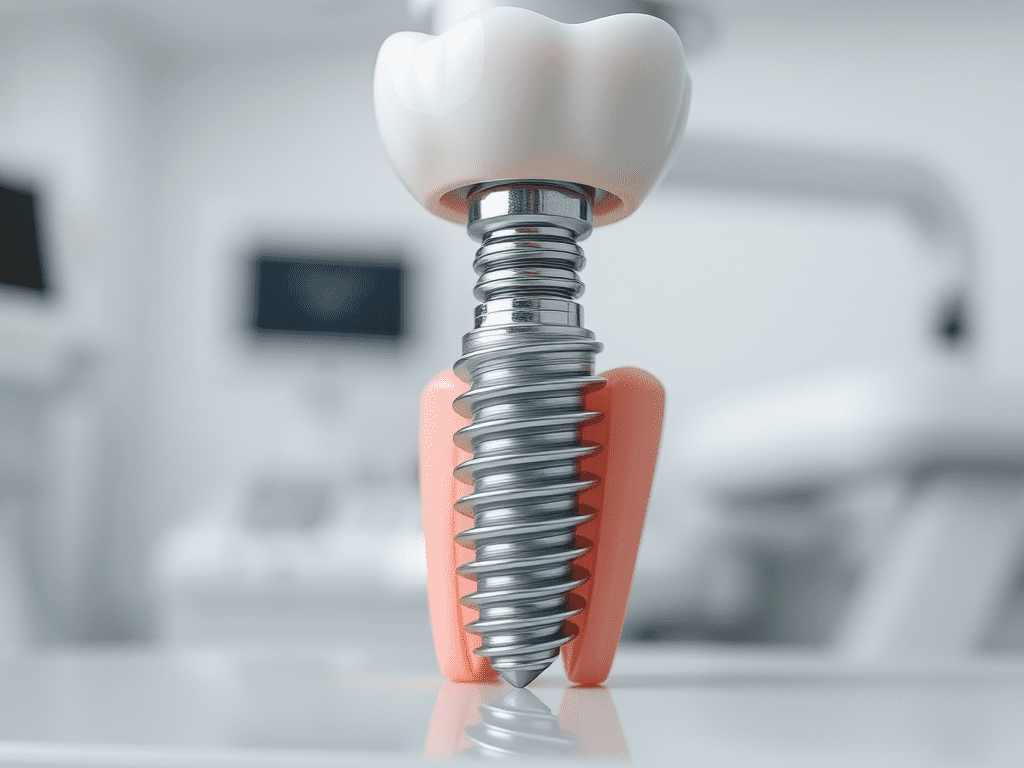 Adnan Coşkun Çayırova Diş Polikliniği Çayırova implant tedavisi uygulamalarından bir tane Çayırova implant diş görüntüsü